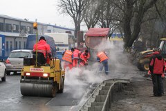 Ekipy remontowe łatają dziury w Szczecinie 