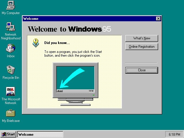 Ekran instalacji Windows 95 - w wersji dyskietowej sprzedawano go na 13 specjalnie sformatowanych dyskietach /materiały prasowe