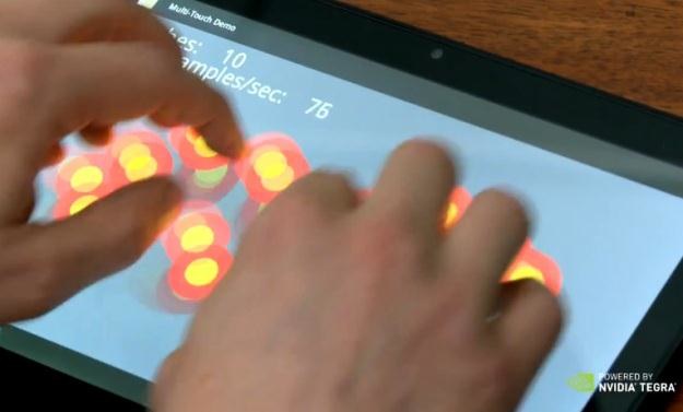 Ekran z technologią Nvidia DirectTouch /tabletowo.pl
