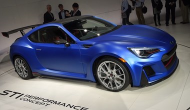 Ekscytujące Subaru BRZ STi concept