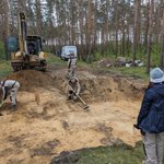 Ekshumacje szczątków ofiar egzekucji w ,,Lasach Dąbrowickich”