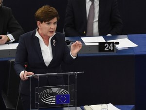 Eksperci: Dobre, koncyliacyjne wystąpienie Szydło w PE