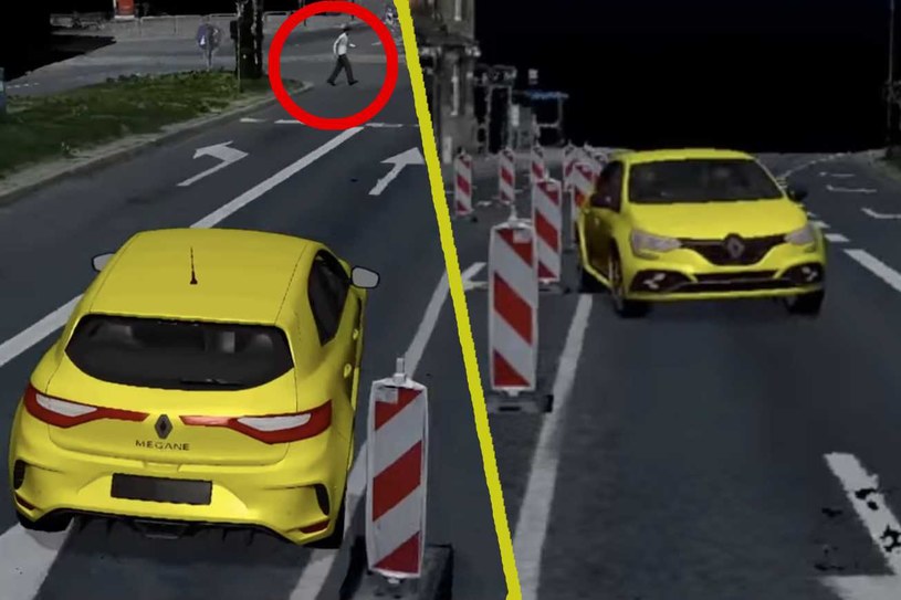 Eksperci przeprowadzili szczegółową analizę wypadku Renault Mégane RS /fot. youtube.com/@bitwydrogowe /