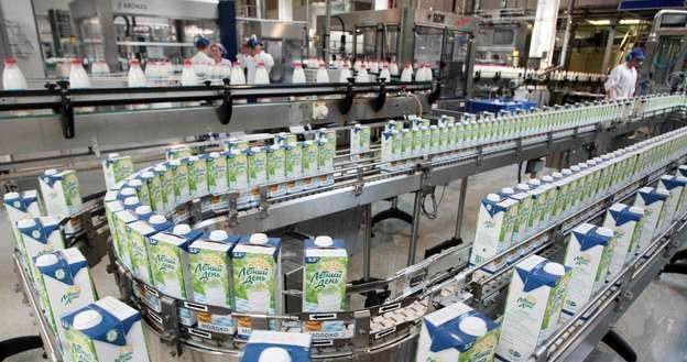 Eksperci spodziewają się w 2012 r. znacznego spadku cen produktów mleczarskich na światowym rynku /AFP