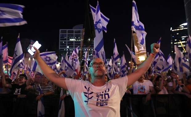 Ekspert o Izraelu: Masowe protesty przynoszą skutek 