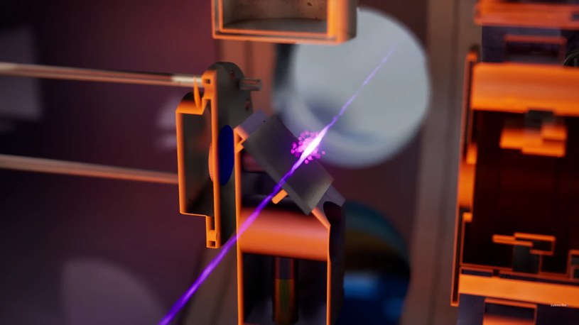Eksperyment AEgIS w CERN. Fizykom udało się schłodzić pozyton wykorzystując laser /CERN /YouTube