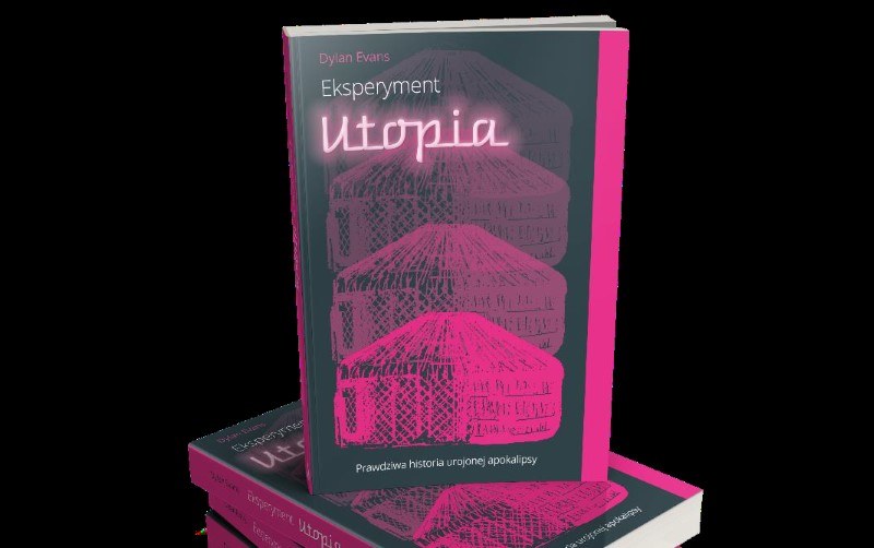 "Eksperyment Utopia" - okładka książki /materiały prasowe