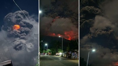 Eksplodował wulkan Kanlaon na Filipinach. Zdjęcia są piękne i przerażające