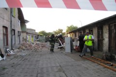 Eksplozja butli z gazem - zawaliła się część kamienicy