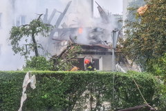 Eksplozja domu rodzinnego w Toruniu