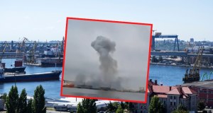 Eksplozja drona morskiego w porcie w Konstancy. Ukraina reaguje