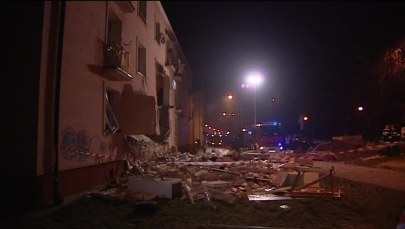 Eksplozja gazu w Gliwicach, są ranni