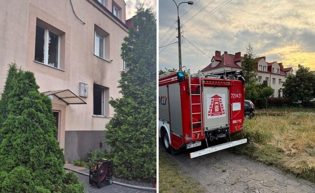 Eksplozja gazu w kamienicy. Jedna osoba ranna