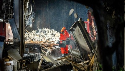 Eksplozja i pożar bloku w Hadze. Podano prawdopodobną przyczynę