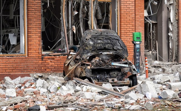 Eksplozja na linii kolejowej w okupowanym Melitopolu [ZAPIS RELACJI]