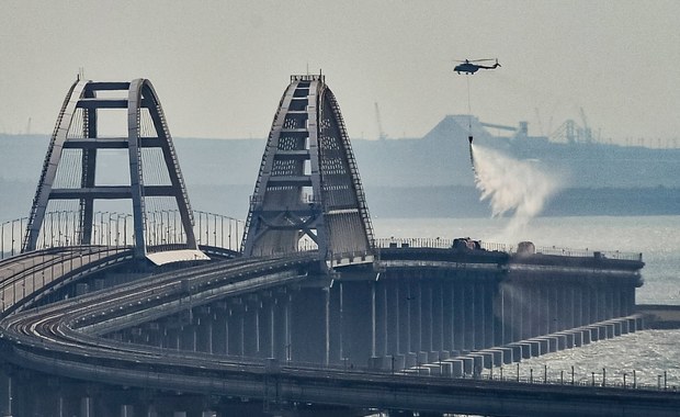 Eksplozja na Moście Krymskim. Wznowiono ruch pociągów 