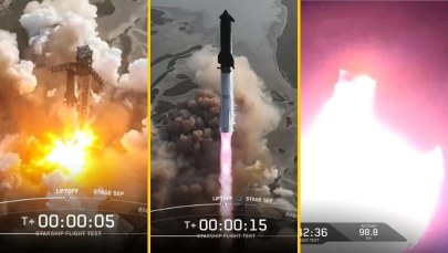 Eksplozja nad Oceanem Indyjskim. Starship Elona Muska się rozpadł