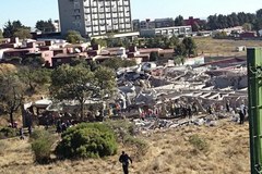 Eksplozja przy szpitalu, wielu rannych