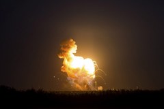 Eksplozja rakiety
