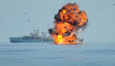 Eksplozja rosyjskiego statku. Trafili go Ukraińcy