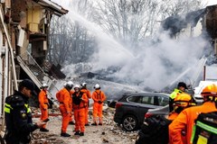 Eksplozja w bloku w Hadze