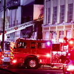 Eksplozja w centrum Los Angeles. "Strażacy musieli uciekać przez ścianę ognia"