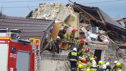 Eksplozja w domu w Mokrej Prawej. Przyczyny wyjaśni śledztwo