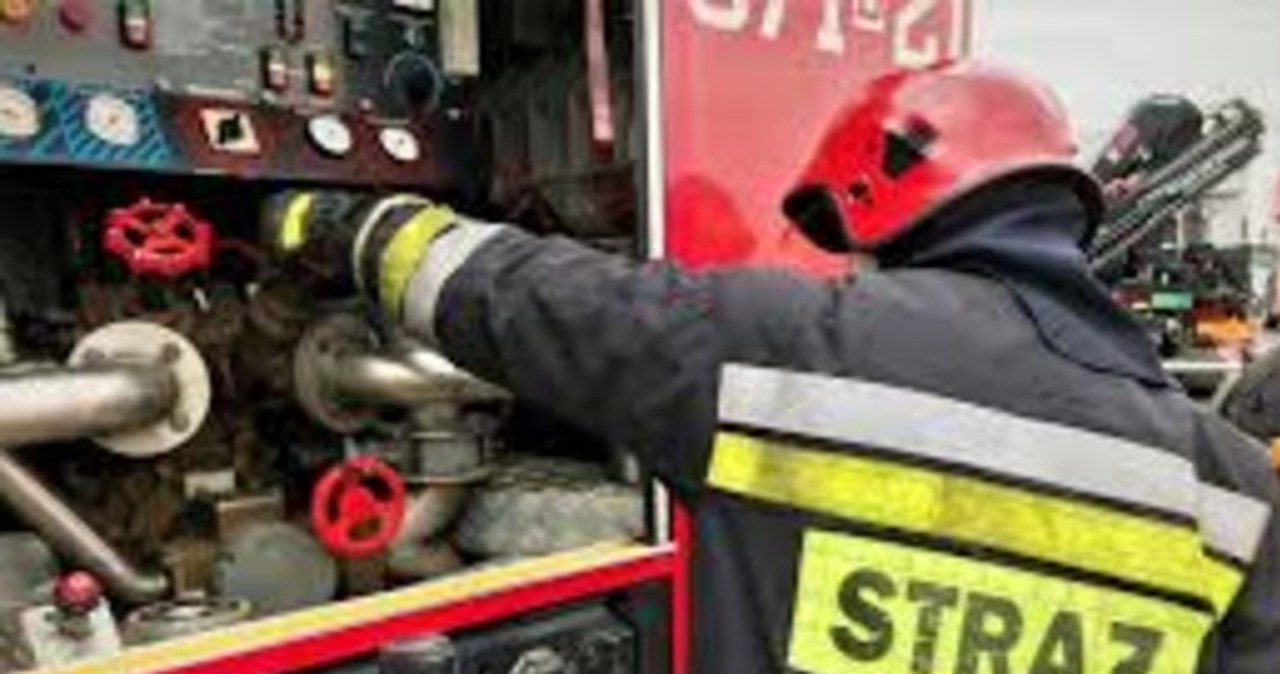 Eksplozja w pralni chemicznej. Doszło do pożaru