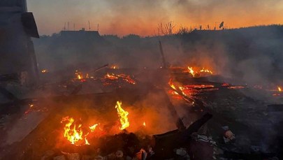 Eksplozje i seria pożarów. Kolejny zmasowany atak rosyjskich dronów
