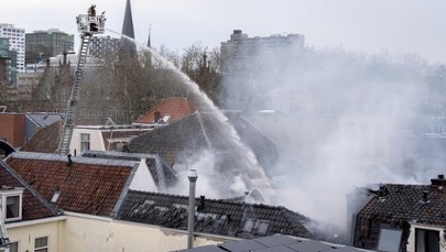 Eksplozje, pożar i ranni w Utrechcie. Mnóstwo służb w akcji