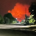 Eksplozje w Skadowsku. Wybuch w składzie amunicji Rosjan