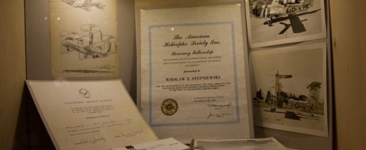 Eksponat z wystawy "Frank Piasecki i inni konstruktorzy” /Paweł Żuchowski /RMF FM