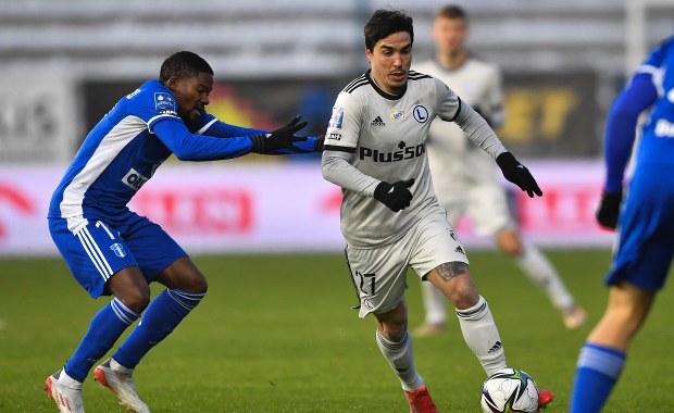 Ekstraklasa: Kolejna porażka Legii, mistrz Polski na ostatnim miejscu