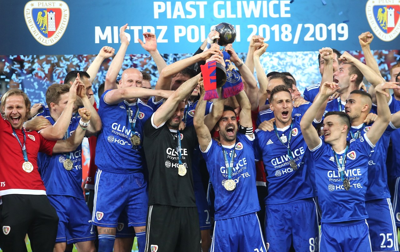 Ekstraklasa: Piast Gliwice mistrzem Polski