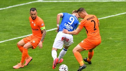 Ekstraklasa piłkarska: Zagłębie - Lech 3:3 
