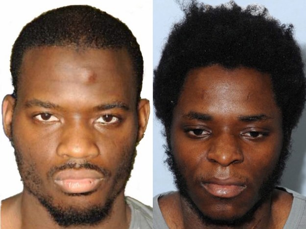 Ekstremiści, którzy zamordowali żołnierza w Londynie /LONDON METROPOLITAN POLICE / HANDOUT  /PAP/EPA