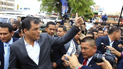 Ekwador: Correa ponownie wygrał wybory prezydenckie