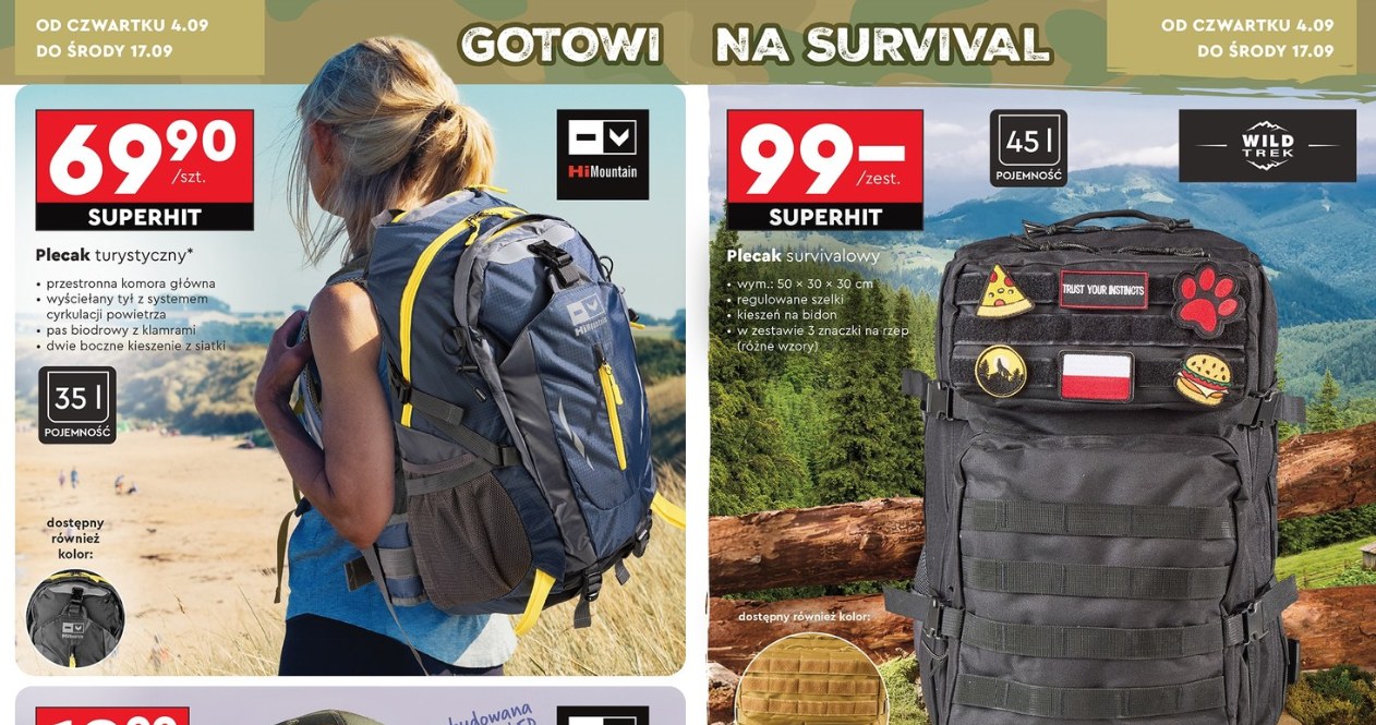 Ekwipunek survivalowy z Biedronki /Biedronka /INTERIA.PL