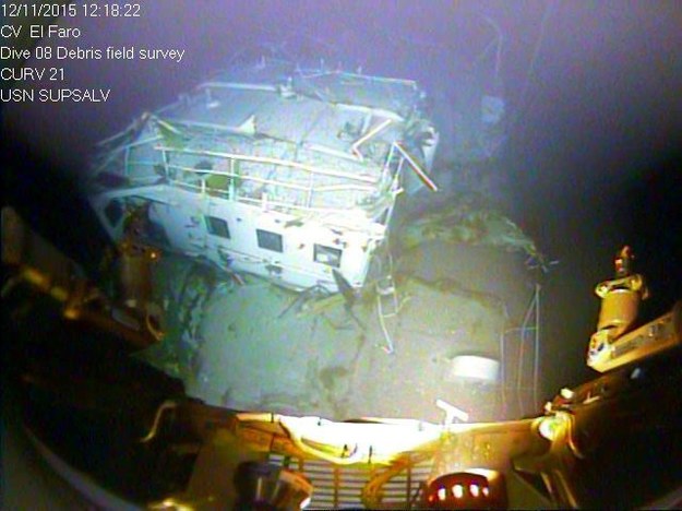 El Faro zatonął w październiku ubiegłego roku /NTSB / HANDOUT    /PAP/EPA