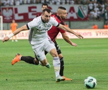   El. LM. Spartak Trnava - Legia Warsaw 0-1. The promotion of Spartak 