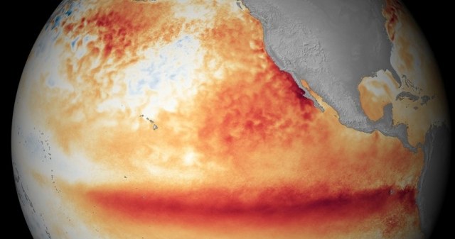 El Nino to zjawisko naturalne, które wiąże się w wahaniami temperatury powierzchni oceanu na Pacyfiku /materiały prasowe