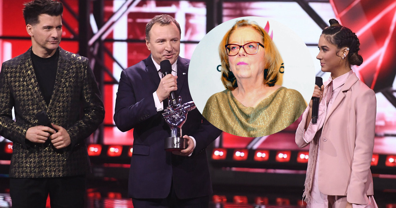 Ela Zapendowska miażdży The Voice of Poland /Bartosz Krupa/East News/East News /East News