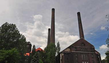 Elektrociepłownia Szombierki w jednym ujęciu. Zobacz niezwykłe nagranie