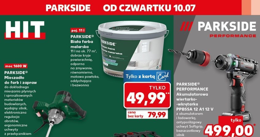 Elektronarzędzia Parkside tanio w Kauflandzie! Z Kaufland Card zapłacisz jeszcze mniej! /Kaufland /INTERIA.PL