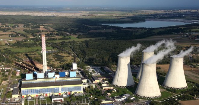 Elektrownia Adamów z lotu ptaka /Informacja prasowa