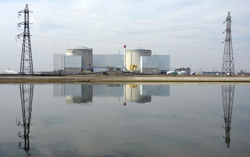 Elektrownia atomowa w Fessenheim. Widok od strony Renu /EPA