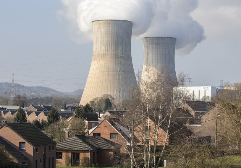 Elektrownia atomowa w Tihange /JULIEN WARNAND /PAP/EPA
