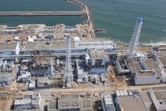 Elektrownia Fukushima z lotu ptaka