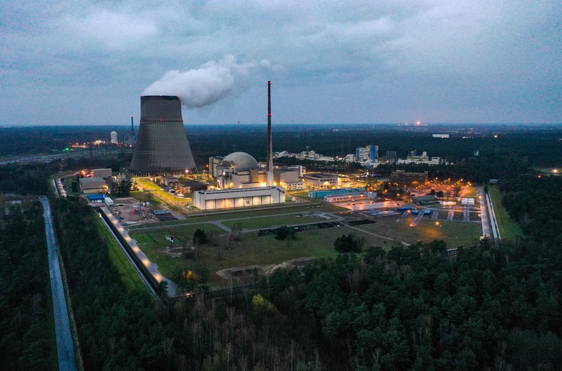 Elektrownia jądrowa Emsland w Niemczech /Ina Fassbender /AFP