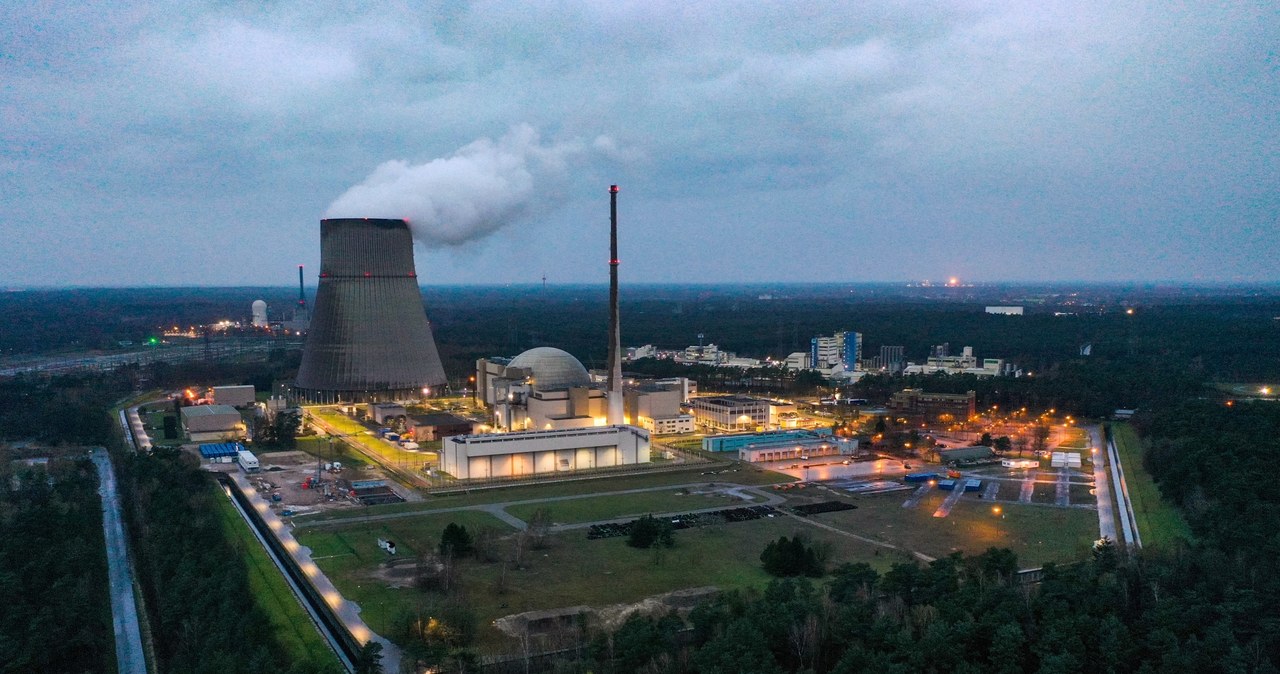Elektrownia jądrowa Emsland w Niemczech /Ina Fassbender /AFP